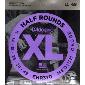 D'ADDARIO EHR370 Half Rounds Super Medium - .011 - .049