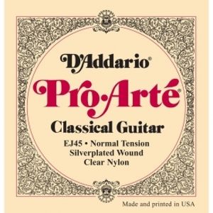 D'ADDARIO EJ45 Classic Nylon Pro Arté Normal - .028 - .043