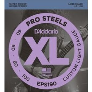 D'ADDARIO EPS190 Pro Steels Super Light - .040 - .100