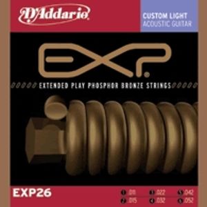 D'ADDARIO EXP26 Phosphor Bronze Custom Light - .011 - .052