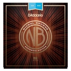 D'ADDARIO NB1253 Nickel Bronze Acoustic Light