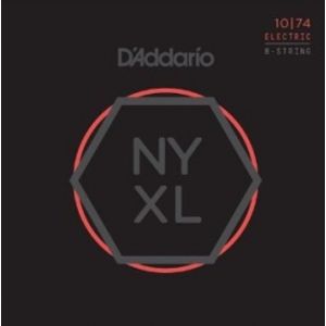 D'ADDARIO NYXL 8-String Regular Top / Heavy Bottom 10-74