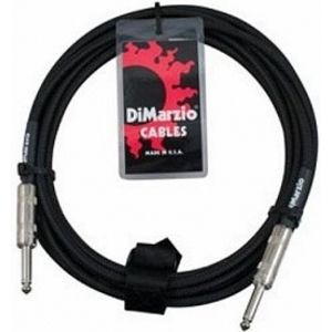 DIMARZIO EP1715BK Overbraid Cable Black 6,4m