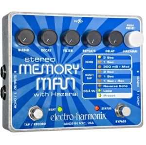 ELECTRO HARMONIX Stereo Memory Man With Hazarai