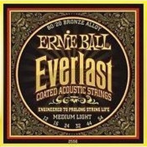 ERNIE BALL 2556 Everlast 80/20 Bronze Medium Light - .012 - .054