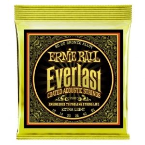 ERNIE BALL 2560 Everlast 80/20 Bronze Extra Light - .010 - .050