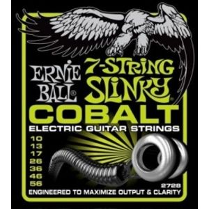 ERNIE BALL P02728 Cobalt 7-string Slinky - .010 - .056