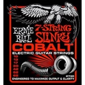 ERNIE BALL P02729 Cobalt 7-string Slinky - .010 - .062