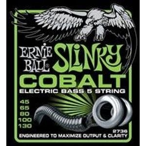 ERNIE BALL P02736 Cobalt Bass 5-string Slinky - .045 - .130