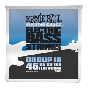ERNIE BALL P02806 Flatwound Bass Group III - .045 - .100