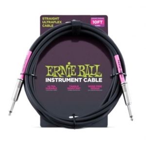 ERNIE BALL P06048 Instrument Cable 10 Black