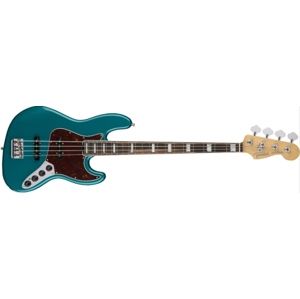 FENDER American Elite Jazz Bass Ocean Turquoise Ebony
