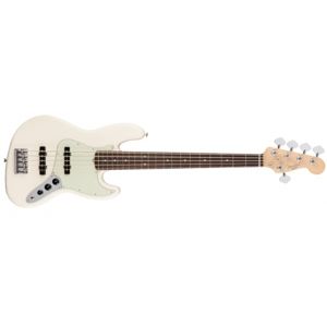 FENDER American Professional Jazz Bass V Olympic White Rosewood