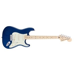 FENDER Deluxe Stratocaster Sapphire Blue Transparent Maple