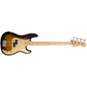 FENDER Road Worn® '50s Precision Bass®, Maple Fingerboard, 2-Color Sunburst