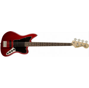 FENDER SQUIER Vintage Modified Jaguar Bass Special Crimson Red Transparent Laurel
