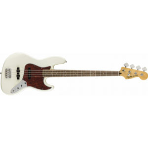 FENDER SQUIER Vintage Modified Jazz Bass Olympic White Laurel