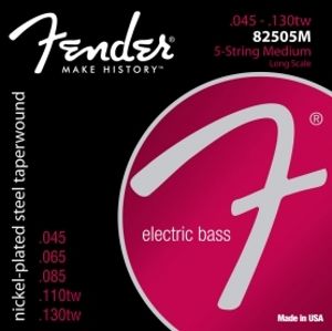 FENDER Super 8250 Bass Nickel Plated 8250M - .045 - .130tw