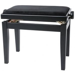 GEWA Piano stolička Deluxe 130.000 Černý Mat