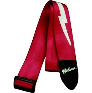 GIBSON Lightning Bolt Style 2" Ferrari Red