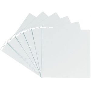 GLORIOUS PVC Vinyl Divider white