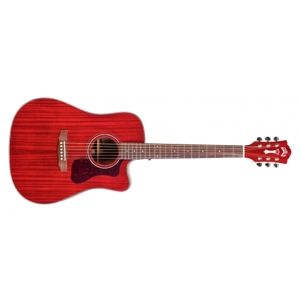 GUILD D-120CE Cherry Red