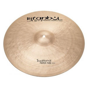 ISTANBUL Agop Traditional Paper Thin Crash 16”