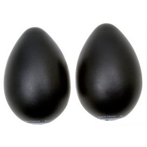 LATIN PERCUSSION Egg Shakers, Černé - 36 Kusů