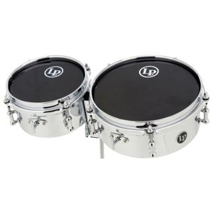 LATIN PERCUSSION LP845-K Mini Timbales Chrome Plated Steel