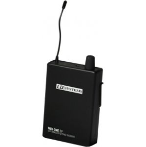 LD SYSTEMS LDMEIONE1BPR In Ear Monitoring Beltpack Receiver 863.700 MHz
