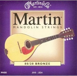 MARTIN M400 80/20 Bronze Light Mandolin Strings