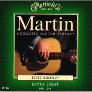 MARTIN struny Bronze, Extra Light (10)