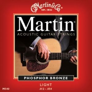 MARTIN struny Phosphor bronze, Light (12)