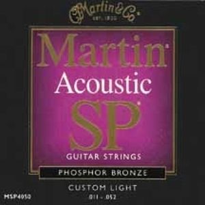 MARTIN struny  SP - Phosphor bronze, Custom Light (11)