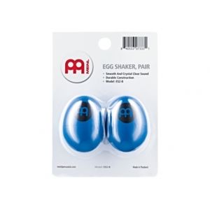 MEINL ES2-B Plastic Egg Shakers Blue