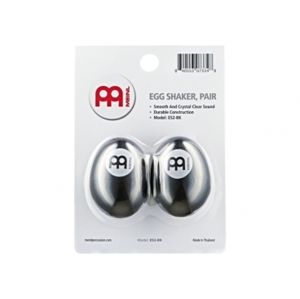 MEINL ES2-BK Plastic Egg Shakers Black