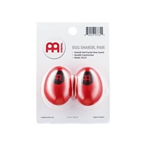 MEINL ES2-R Plastic Egg Shakers Red