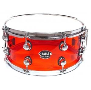 NATAL DRUMS S-AC-S455-RD1 Arcadia Acrylic - Transparent  Red