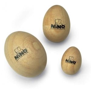 NINO PERCUSSION Meinl  shaker - vejce, dřevěný, velký