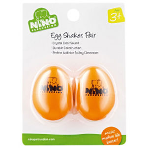 NINO PERCUSSION NINO540OR-2 Egg Shaker Pair - Orange