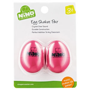 NINO PERCUSSION NINO540SP-2 Egg Shaker Pair - Strawberry Pink