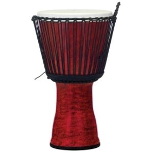 PEARL PBJVR-14/699 Synthetic Shell Djembe Rope Tuned - Molten Scarlet