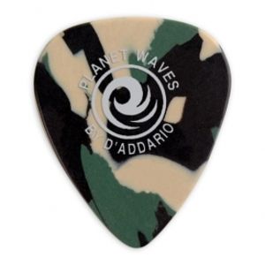 PLANET WAVES Camouflage Celluloid, Extra Heavy