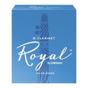 RICO RCB1025 Royal - Bb Clarinet Reeds 2.5 - 10 Box