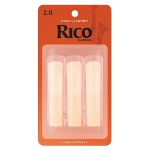 RICO REA0320 Bass Clarinet 2.0 - 3-Pack