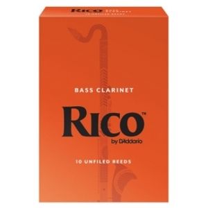 RICO REA1025 - Bass Clarinet Reeds 2.5 - 10 Box