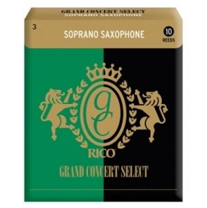 RICO RGC10SSX300 Grand Concert Select - Soprano Sax 3.0 - 10 Box