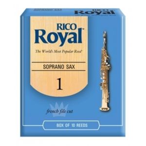RICO RIB1010 Royal - Soprano Saxophone Reeds 1.0 - 10 Box