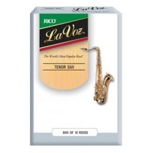RICO RKC10SF La Voz - Tenor Saxophone Reeds Soft - 10 Box