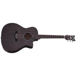 SCHECTER Deluxe Acoustic Satin See Thru Black